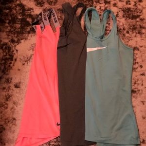 Nike workout tanks